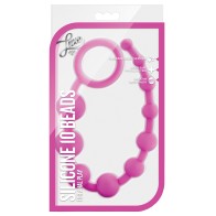 Blush Luxe Silicone Beads 10 Pink