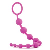 Blush Luxe Silicone Beads 10 Pink