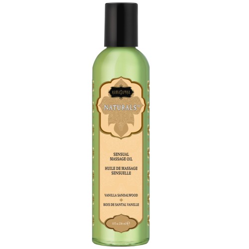 Kama Sutra Naturals Massage Oil - Vanilla Sandalwood