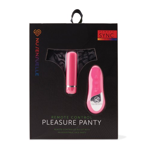 Nu Sensuelle Pleasure Panty Bullet 15 Function Pink