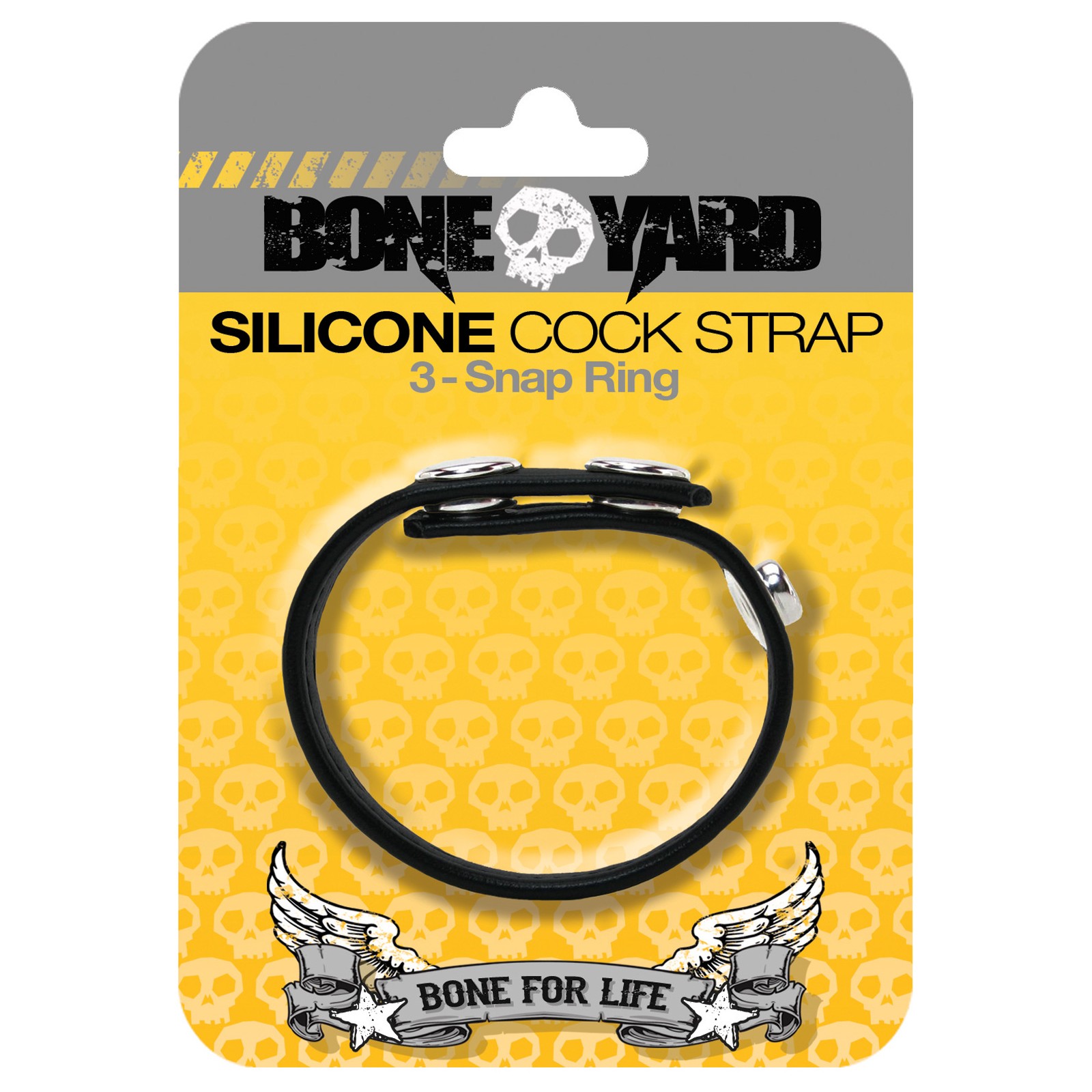 Boneyard Cock Strap Black