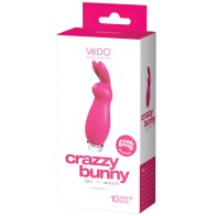 VeDO Crazzy Bunny Rechargeable Bullet Pretty in Pink