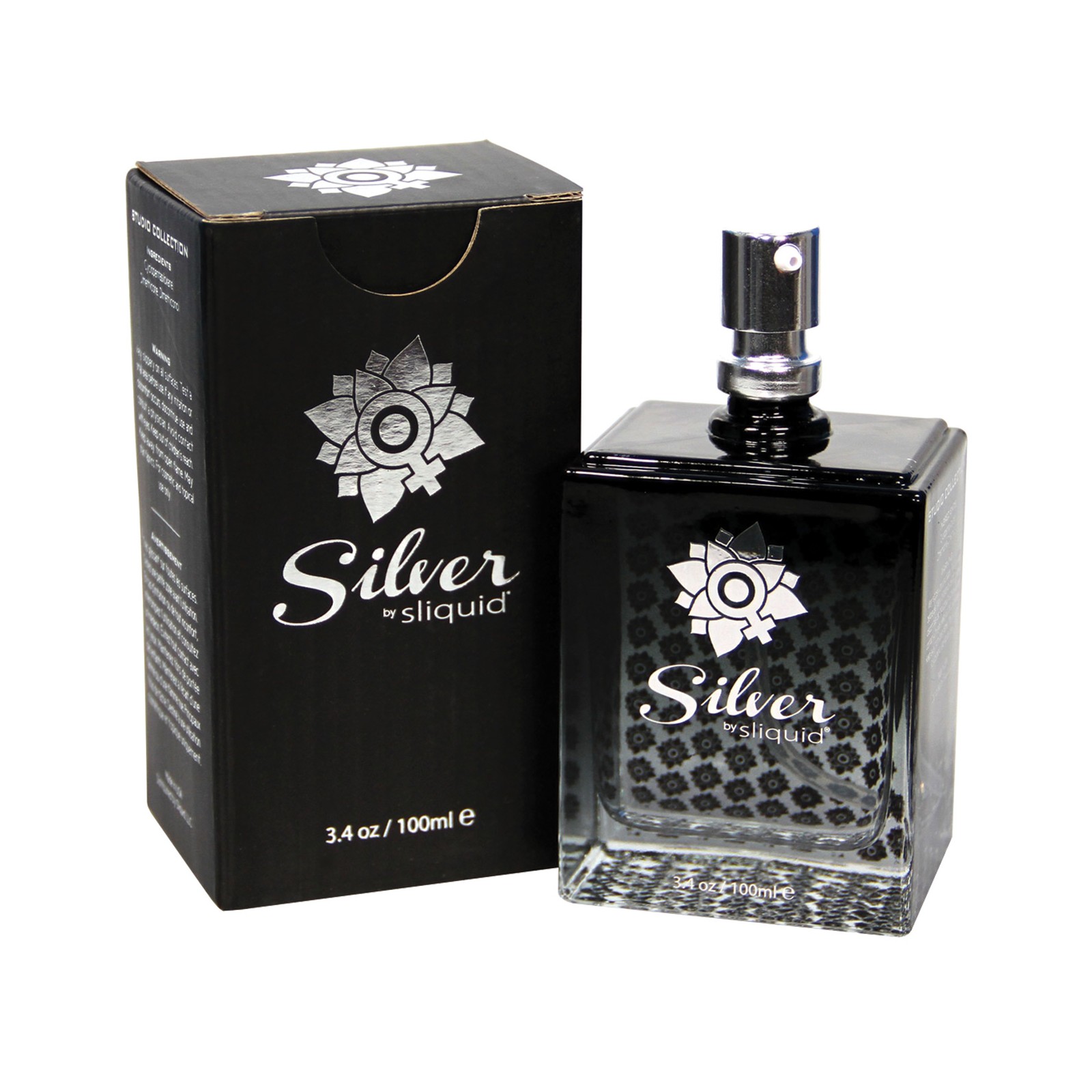 Sliquid Silver Silicone Lubricant 3.4 oz