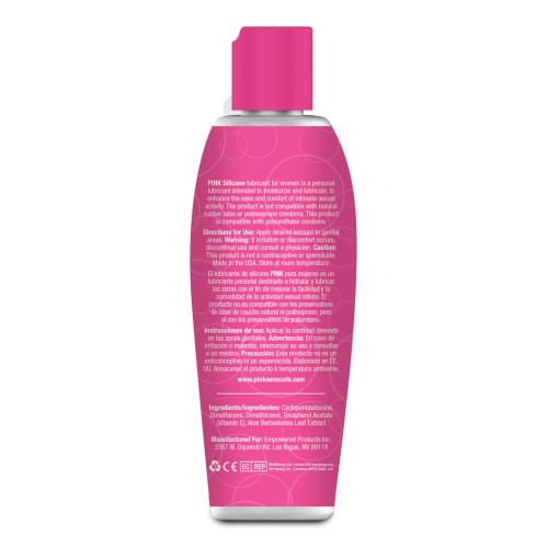 PINK Silicone Lube for Ultimate Comfort