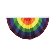 Rainbow Fabric Bunting for Decor