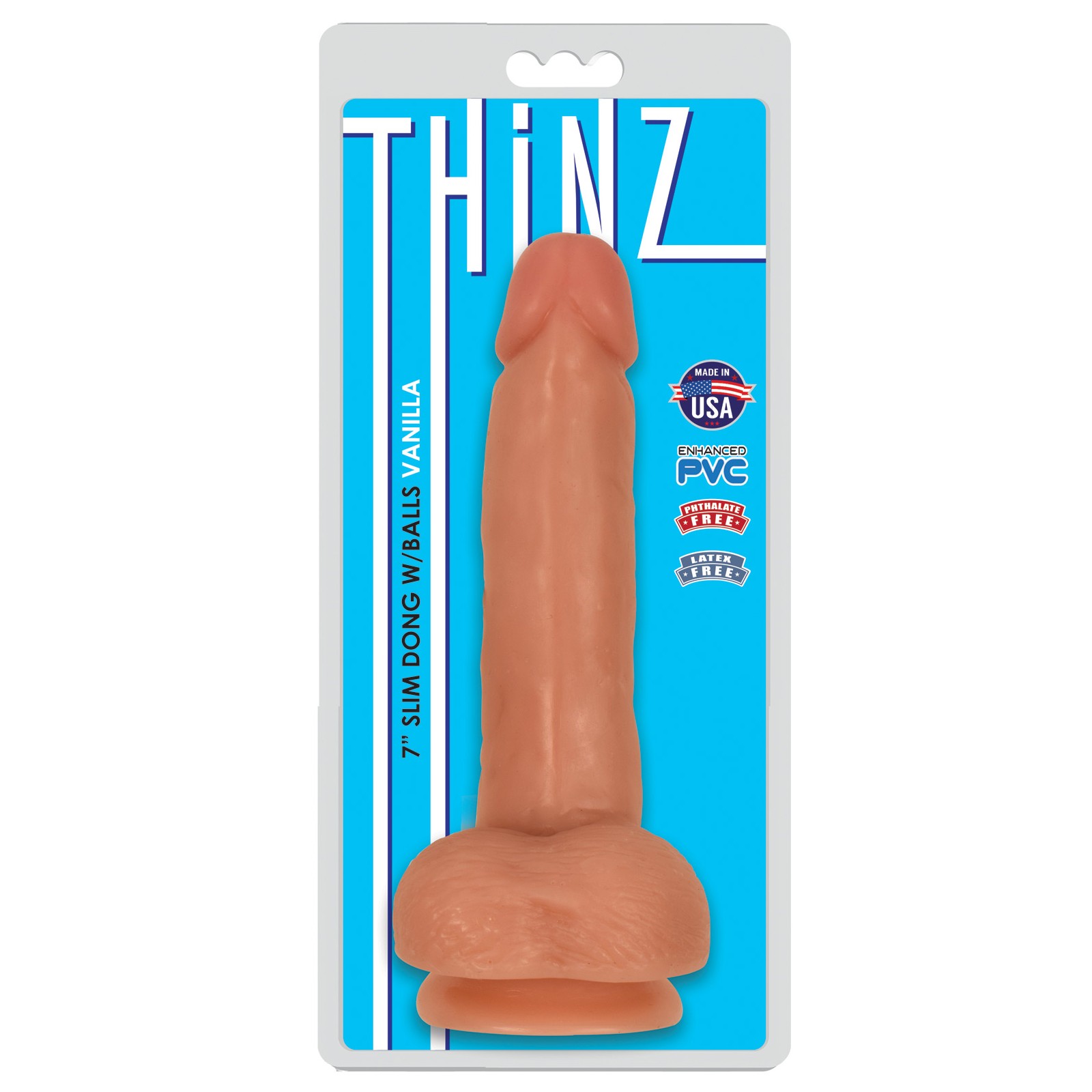 Dildo Slim Thinz de 7 Pulgadas de Curve Toys para Placer Realista