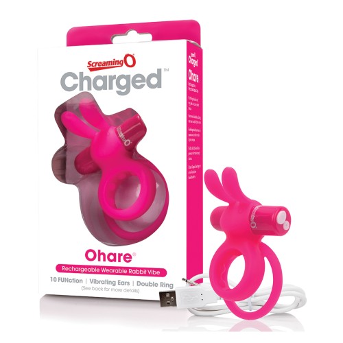 Mini Vibrador Charged Ohare Rosa