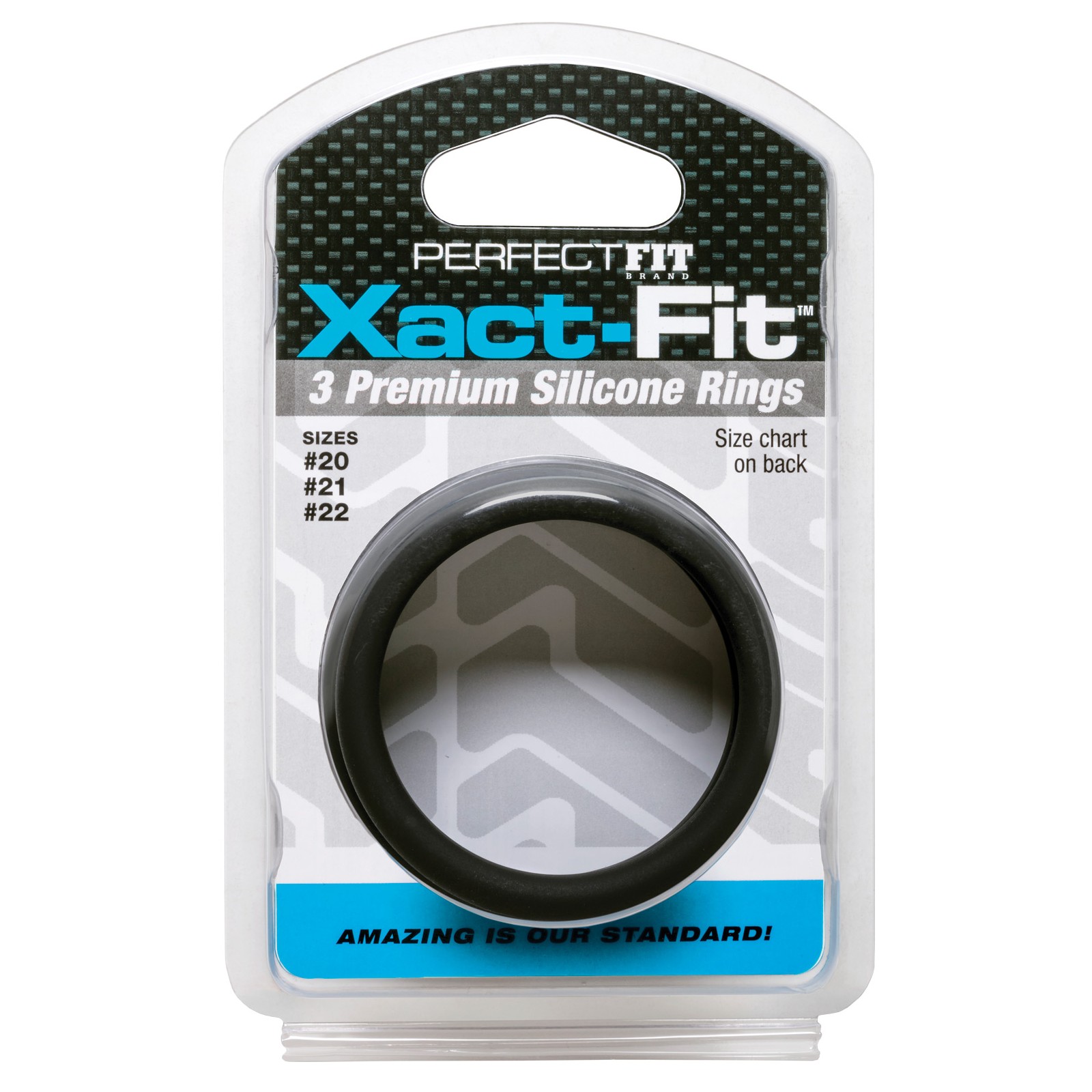 Kit de Anillos Perfect Fit Xact Fit LXL Negro