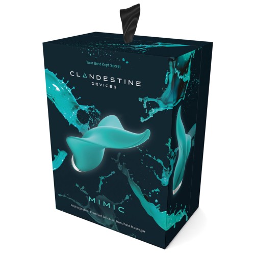 Clandestine Devices Mimic Manta Ray - Seafoam Vibrator