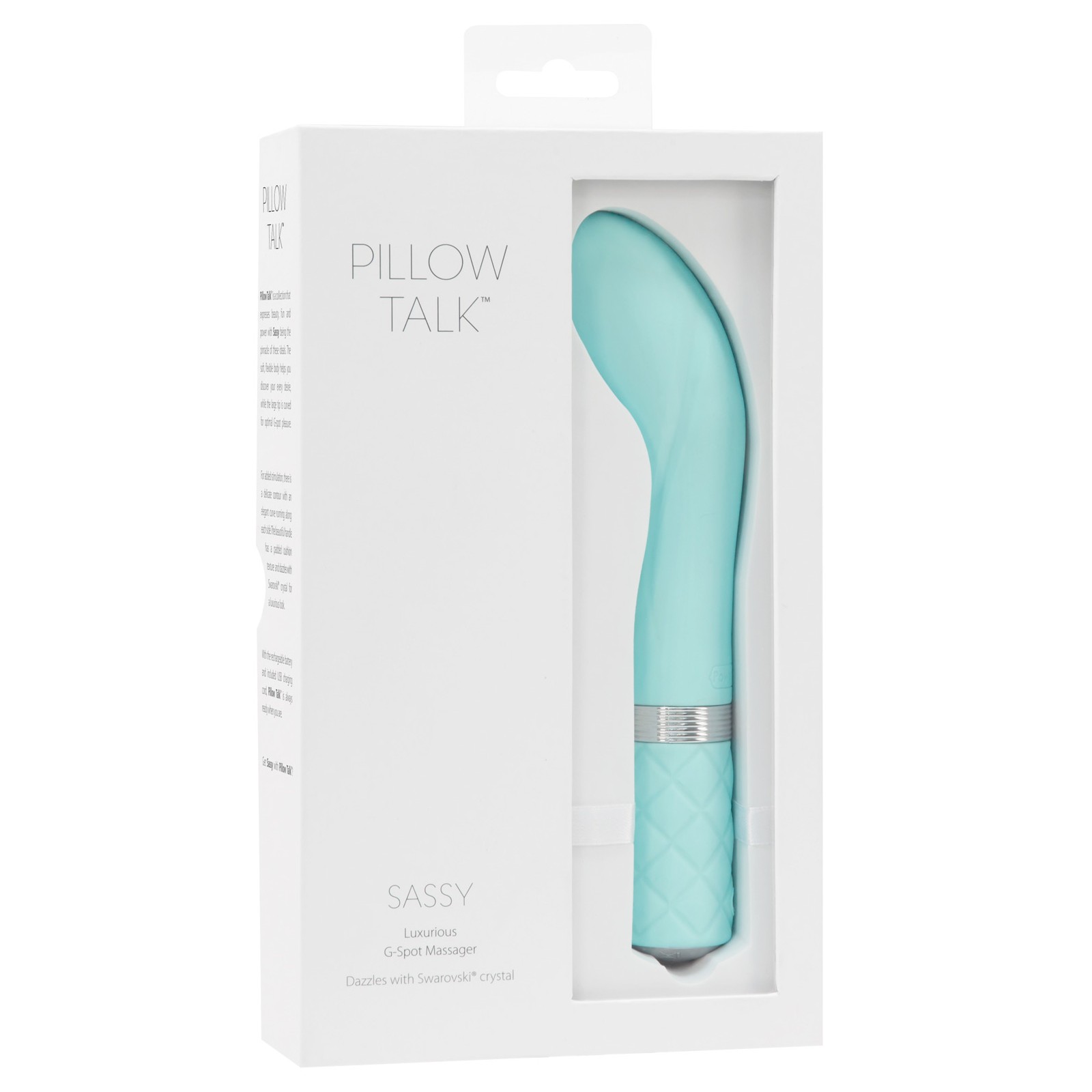 Pillow Talk Sassy G Spot Vibrator Teal