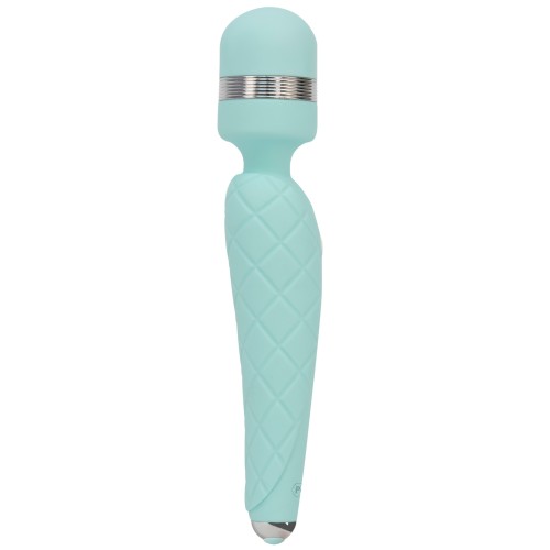 Pillow Talk Cheeky Wand Teal Vibrator