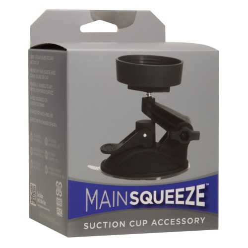 Main Squeeze Suction Cup Accessory Black - Hands-Free Fun