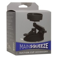 Main Squeeze Suction Cup Accessory Black - Hands-Free Fun