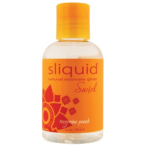 Sliquid Naturals Swirl Lubricant Tangerine Peach