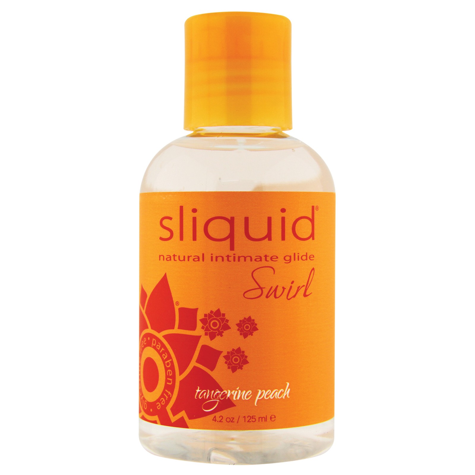 Sliquid Naturals Swirl Lubricant Tangerine Peach