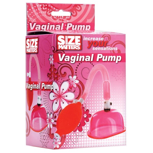 Size Matters Clitoris Vaginal Pump Kit - Pink