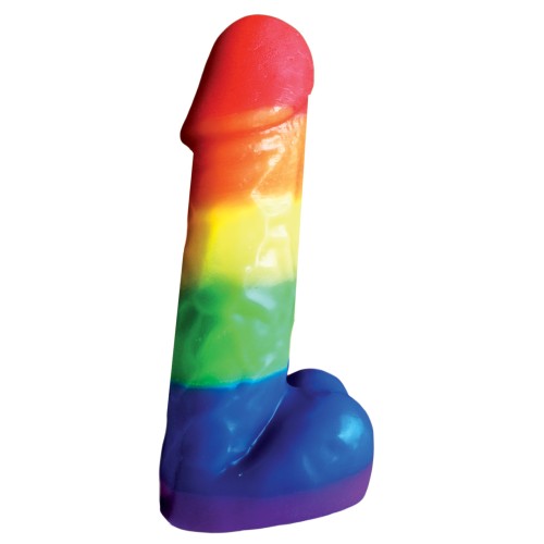 Rainbow Pecker Party Candle