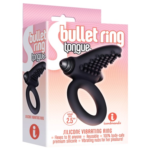 Anillo Vibrante 9's S Lengua - Potenciador de Placer Definitivo