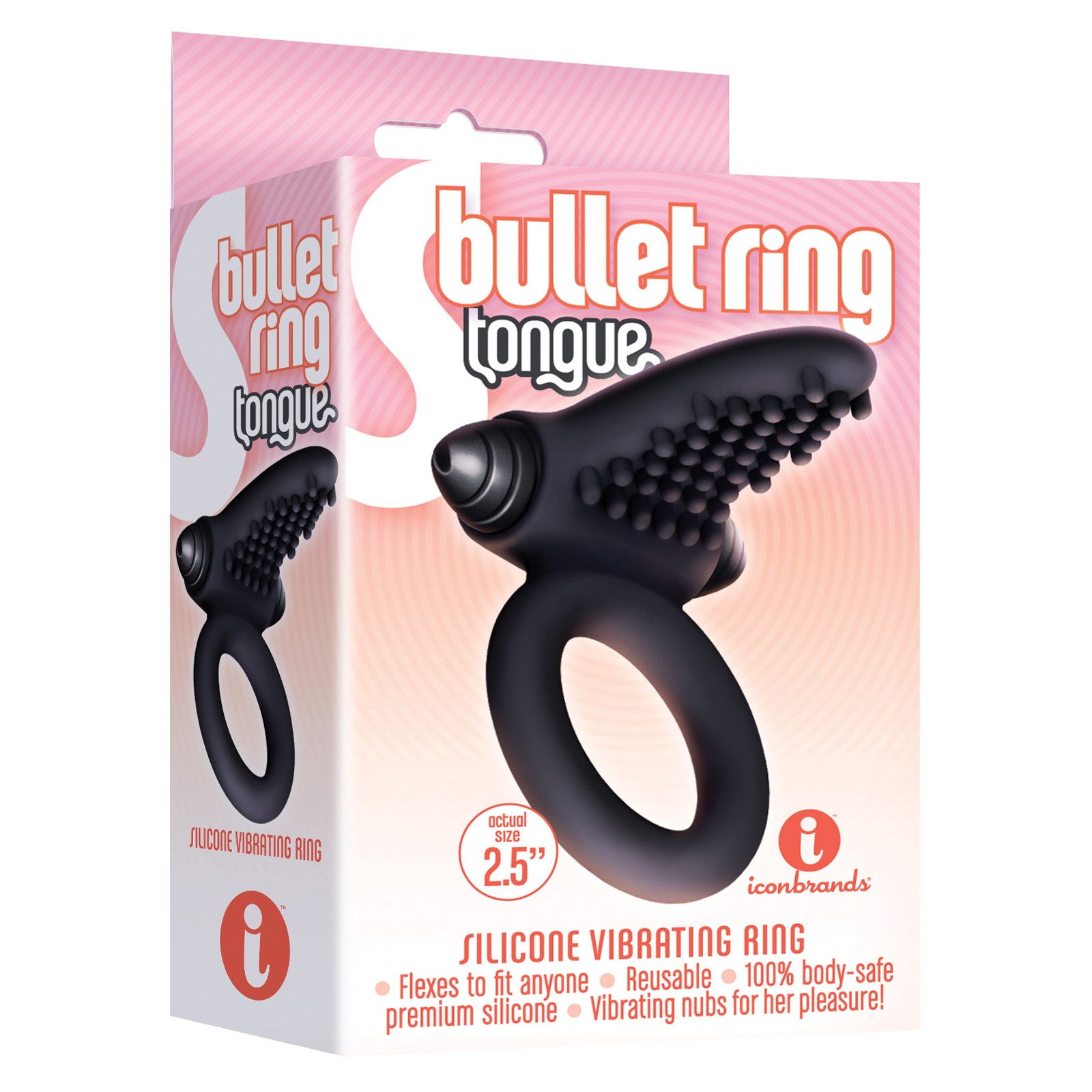 9's S Bullet Ring Tongue - Ultimate Pleasure Enhancer