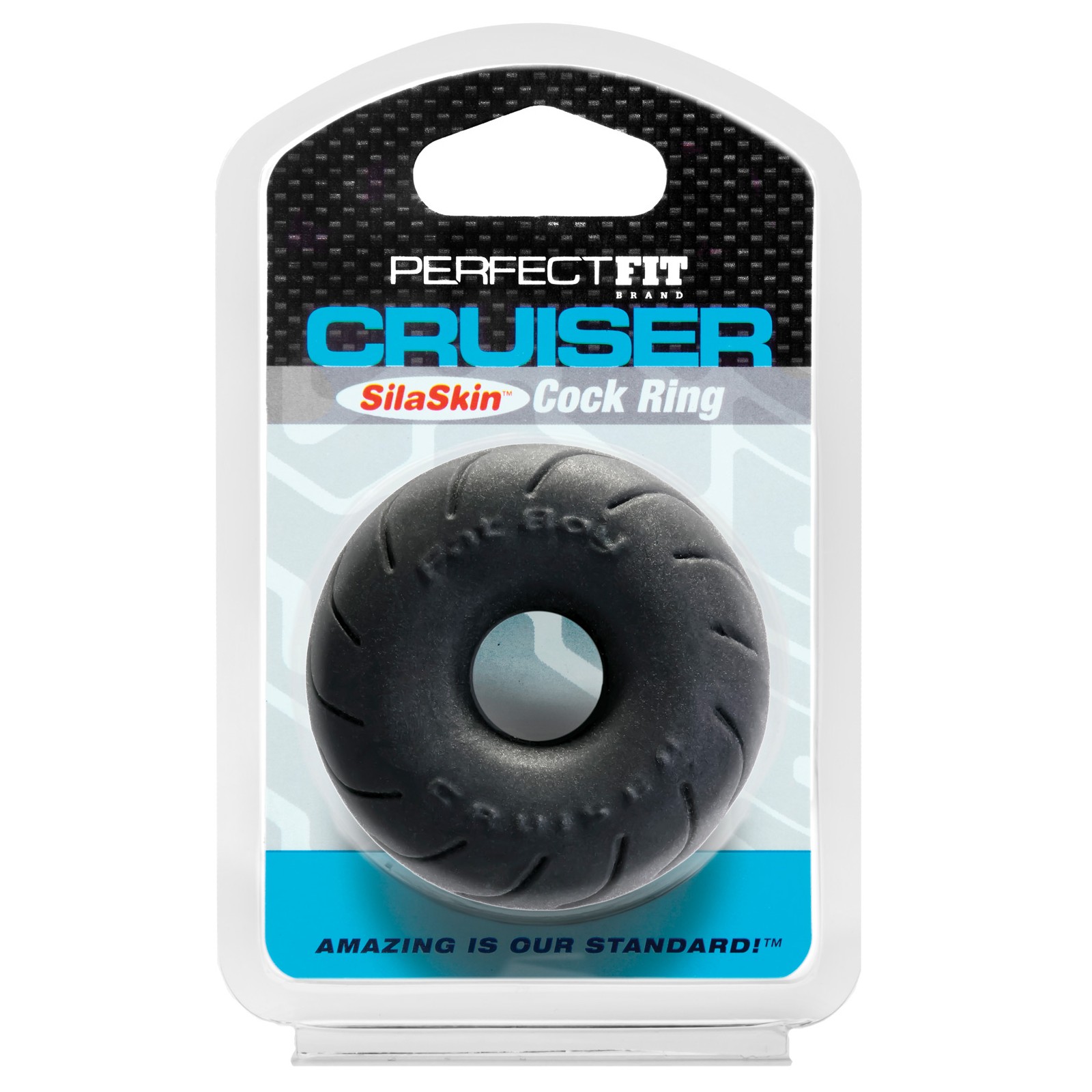 Perfect Fit SilaSkin Cruiser Ring - Black