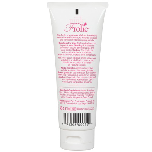 Lubricante Gel PINK Frolic Tubo