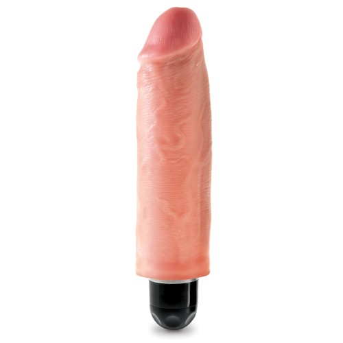 King Cock 6 Inch Vibrating Stiffy Flesh