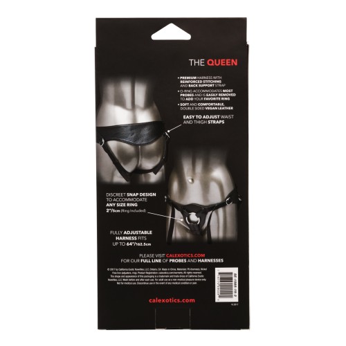 Her Royal Harness The Queen Adjustable Probe Harness Black