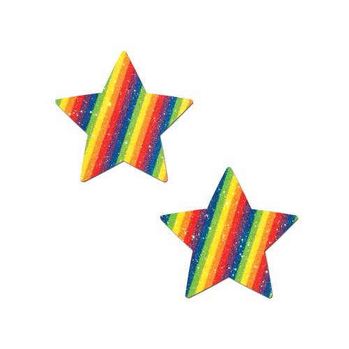 Pastease Premium Glitter Star Rainbow