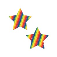 Pastease Premium Glitter Star Rainbow