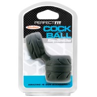 Perfect Fit SilaSkin Cock & Ball Ring - Black