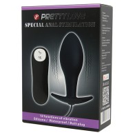 Plug Anal Vibrante Pretty Love Negro