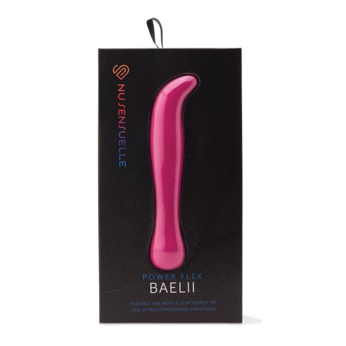 Nu Sensuelle Baelii Flexible G Spot Vibe 20 Function - Magenta