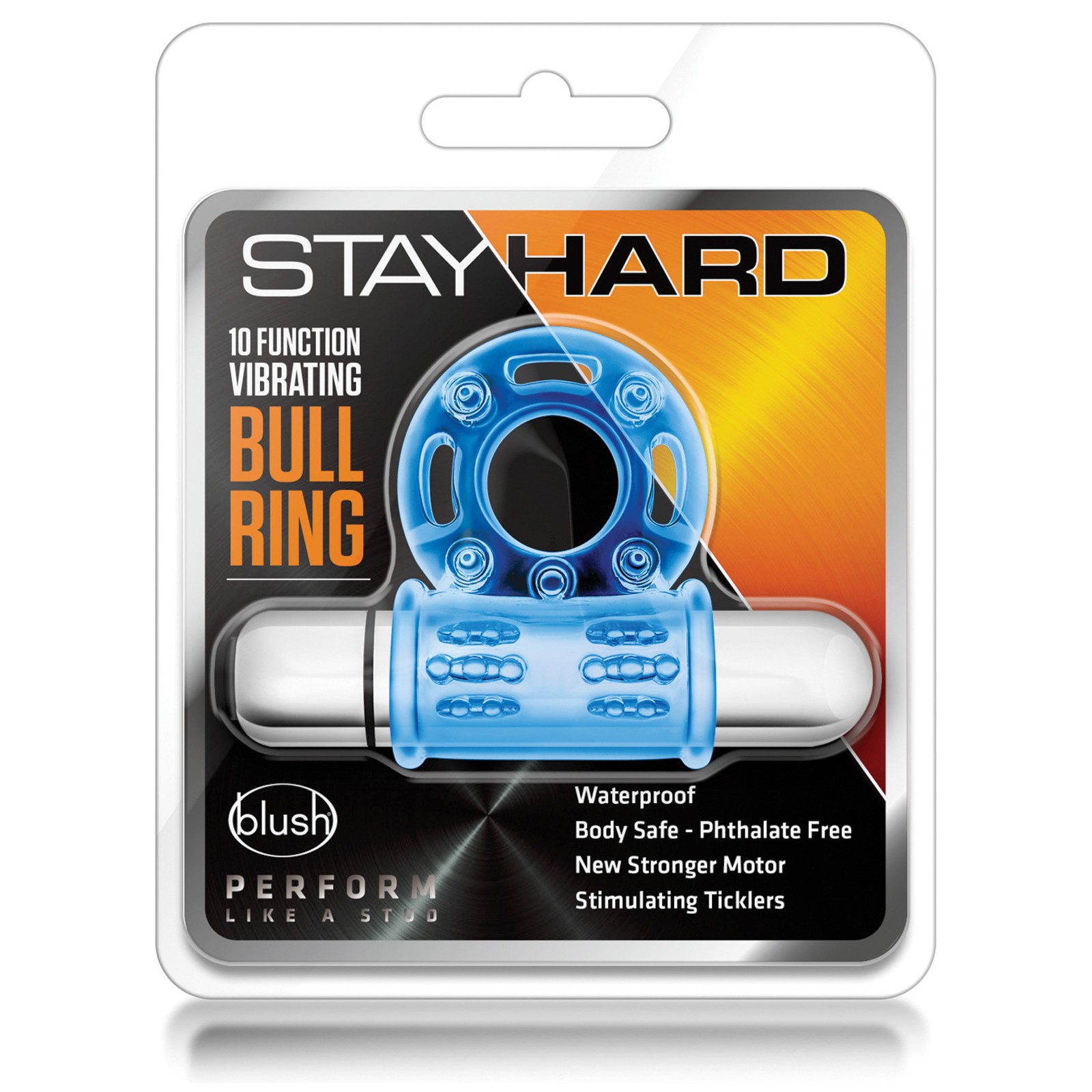 Blush Stay Hard Anillo Vibrador Azul