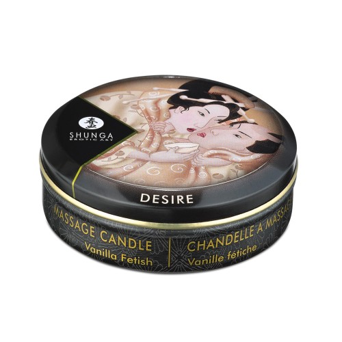 Shunga Desire Mini Candlelight Massage Candle 1 oz Vanilla