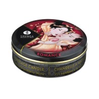 Shunga Romance Mini Massage Candle Sparkling Strawberry Wine