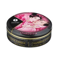 Shunga Aphrodisia Mini Candlelight Massage Candle with Roses