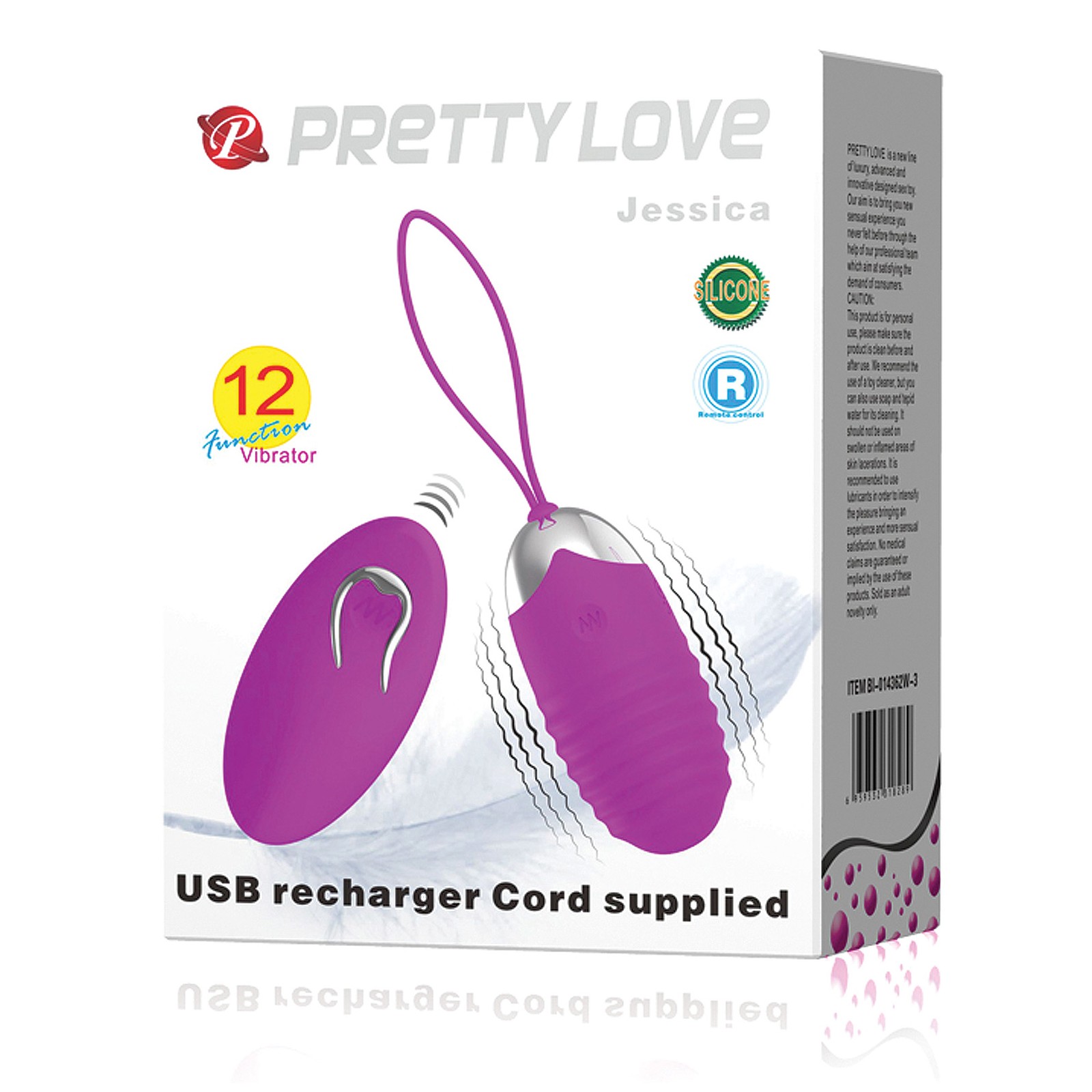 12 Function Egg Vibrator Fuchsia