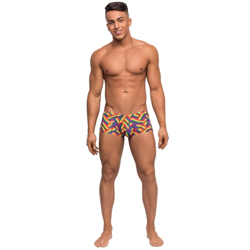 Mini Short Pride Fest con Pouch Contorneado