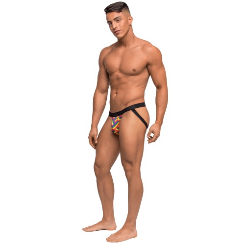 Jock de Pouch Contorneado Pride Fest - Arcoíris L/XL