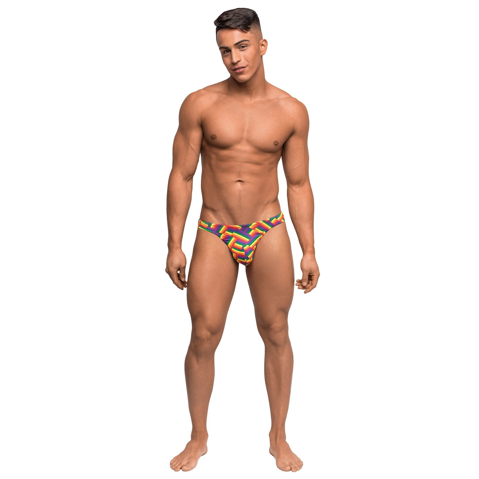 Pride Fest Contoured Rainbow Bong Thong