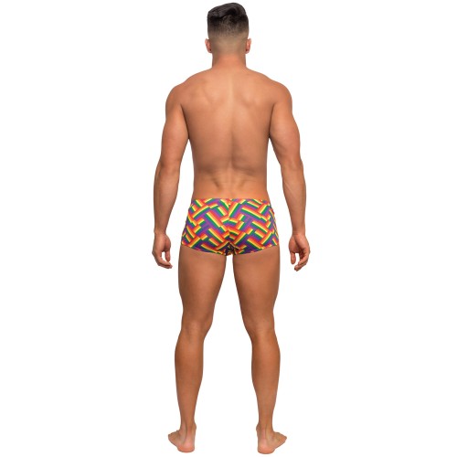 Mini Short Festivo con Saco Contorneado - Arco Iris SM