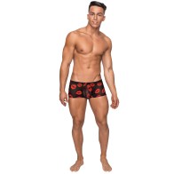 Kiss Me Stretch Mesh Mini Short - Playful and Comfort