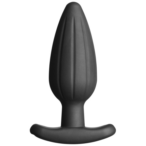 ElectraStim Silicone Noir Large Butt Plug for Hands-Free Pleasure