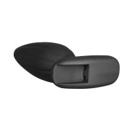 ElectraStim Silicone Noir Large Butt Plug for Hands-Free Pleasure