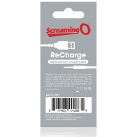 Screaming O Recharge Cable for Charged Vibrators