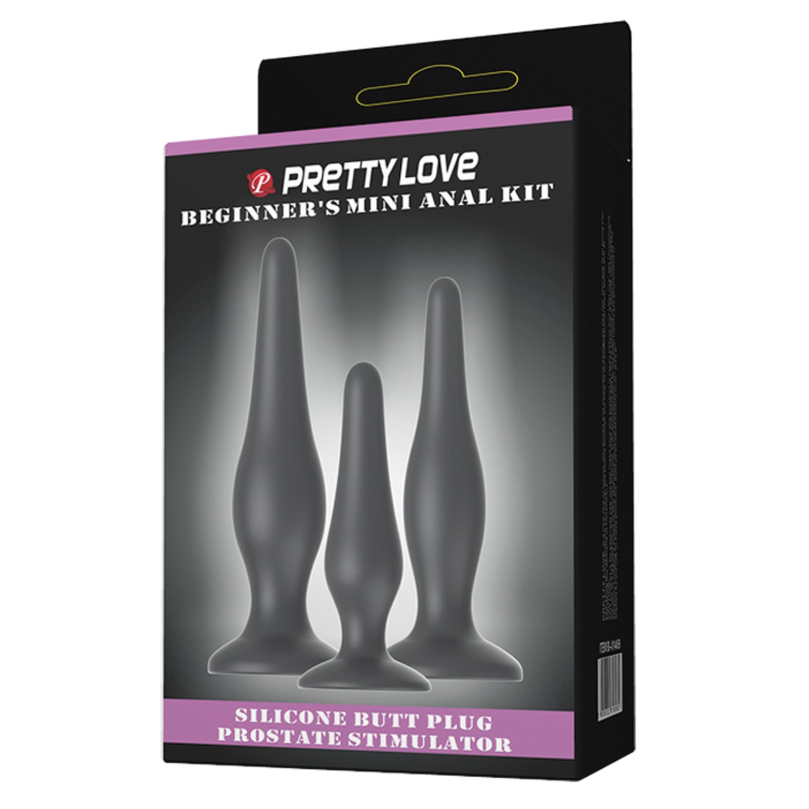 Pretty Love Beginner's Mini Anal Kit Black