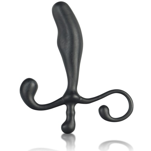 Blue Line C&B 5" P-Spot Massager Black - Intense Satisfaction