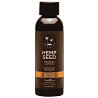 Earthly Body Hemp Seed Massage Lotion - 2 oz Dreamsicle