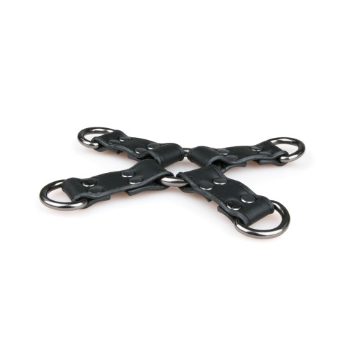 Hogtie de Cuero Sintético Easy Toys para Juegos de Bondage