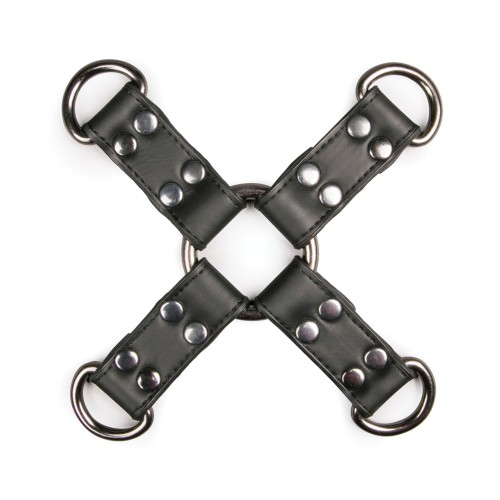 Hogtie de Cuero Sintético Easy Toys para Juegos de Bondage